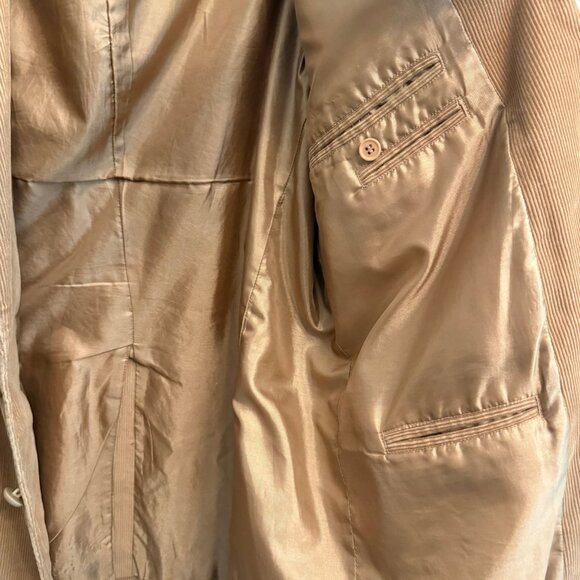 Vintage CCC Western Wear Men's Tan Corduroy Western Jacket - 44R - Picture 6 of 11